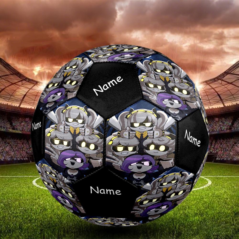 Custom Name Murder Drones Theme Size 5 Soccer Ball, Suitable for Both Indoor and Outdoor Matches, a Gift Suitable for Everyone.