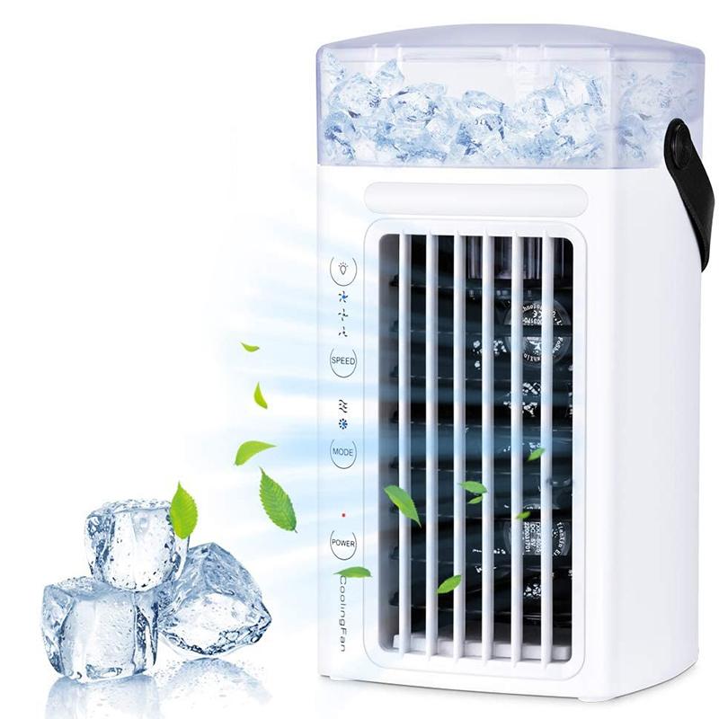 

CF-002T Desktop Air Conditioning Cooling Fan Summer Home Humidifier USB Air Cooler A