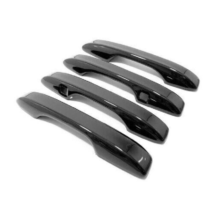 Side Door Handle Glossy Black Cover Trim 4PCS For Honda Civic 11th - Up