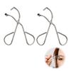 Partial Eyelash Curler of Firm Easy To and a Great Tool for Natural Popular and Stainless for Men and Women (Set 2) - Curl, Use, Portable, Durable,