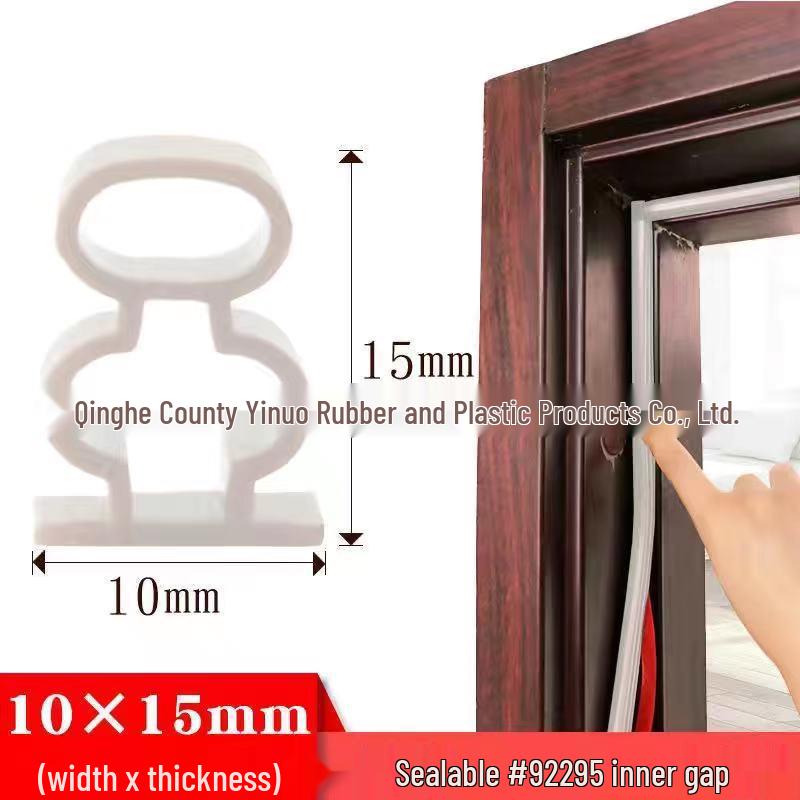 Self-Adhesive Magnetic Soundproof Door and Window Seal Strip