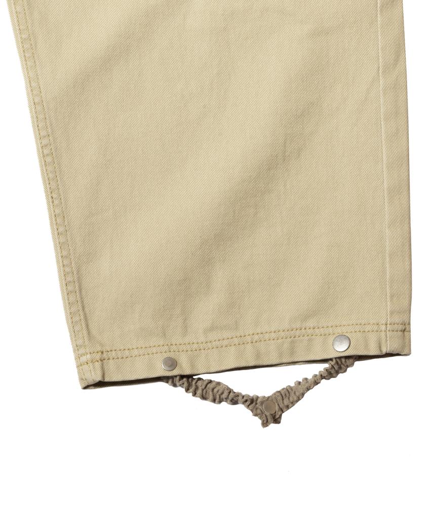 Lujeoseukeulleob Multi Cargo Pocket Wide Cotton Pants ( 3 Colors )