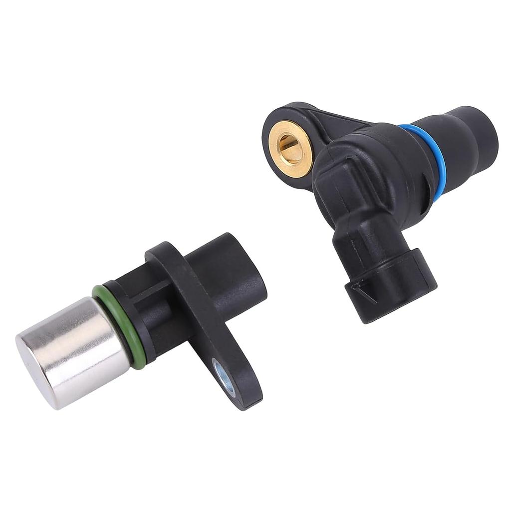 2PCS Camshaft Crankshaft Position Sensor Compatible with Che*vy Trailblazer 9-7x Envoy XL XUV L6 4.2L 2002-2006 Cam Crankshaft Position Sensor