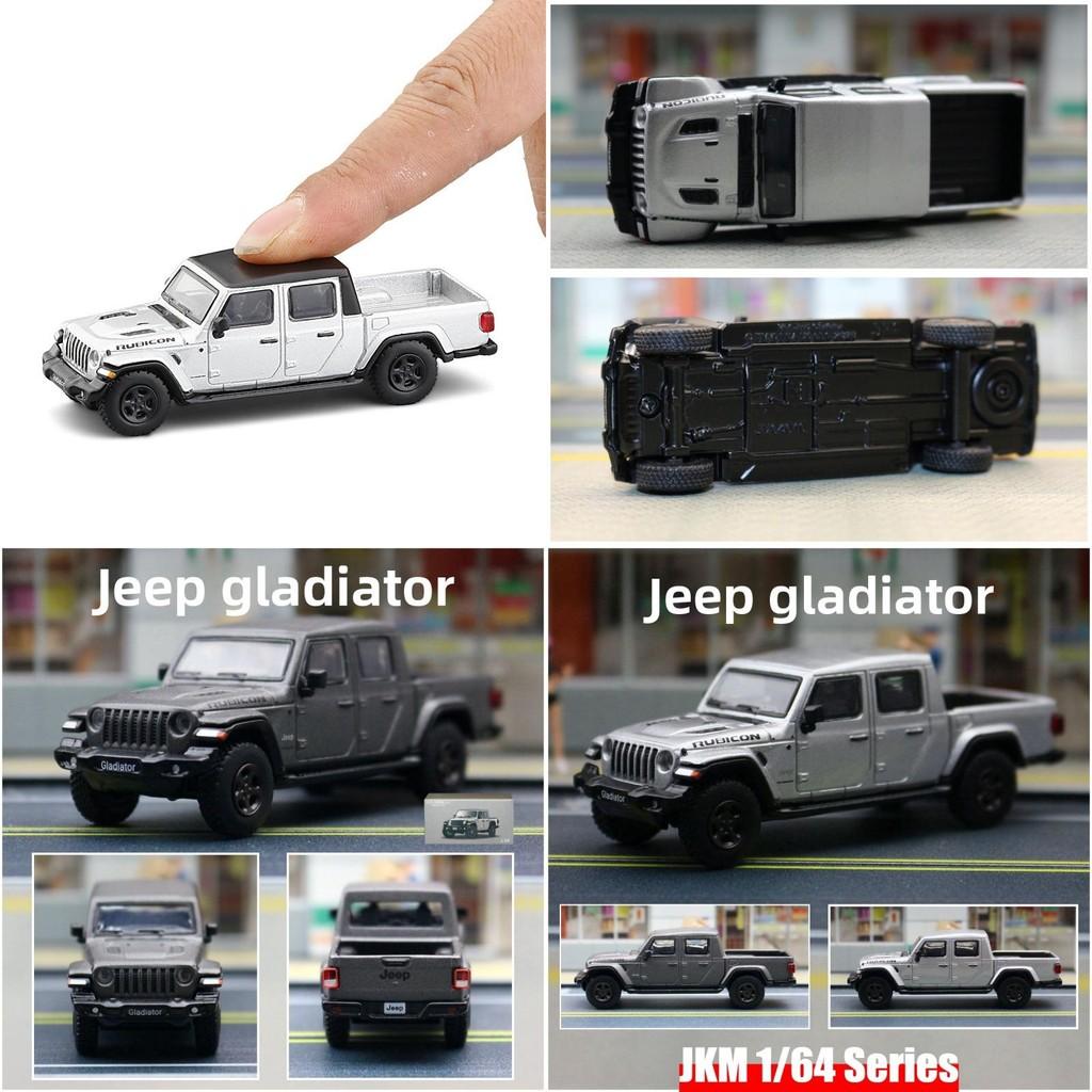 1:64 Scale Diecast Jeep Gladiator Pickup Truck Model With Inertia Control For Collectors