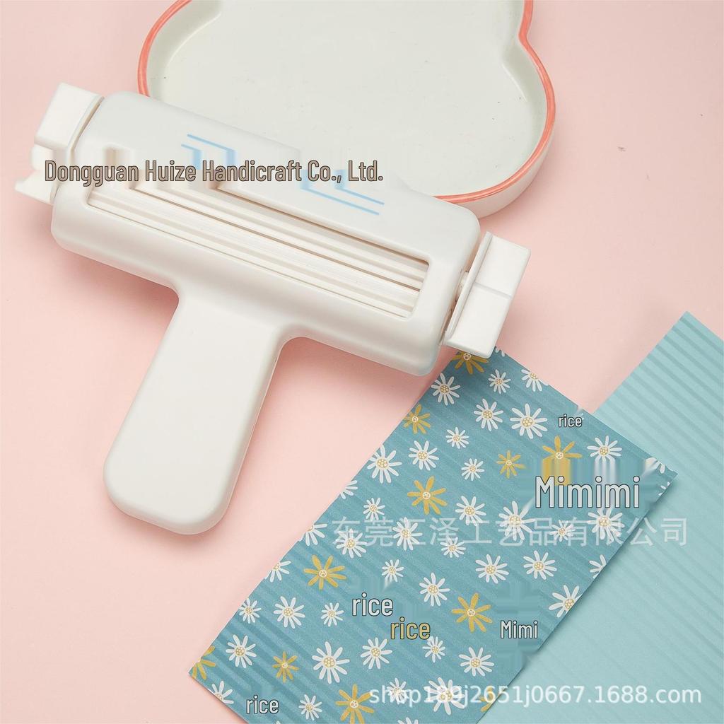 Children's Embosser Craft Machine - Paper Roller and Stamper for Kindergarten