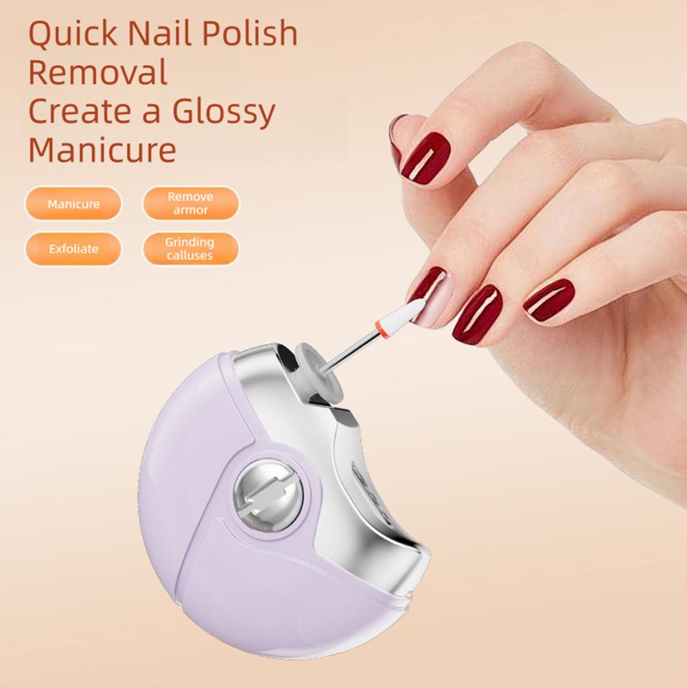 3 In 1 Automatic Electric Nail Clipper With Anti-Pinch Safety Nail Trimmer Grinder USB Rechargeable Nail Cutter Care Tools