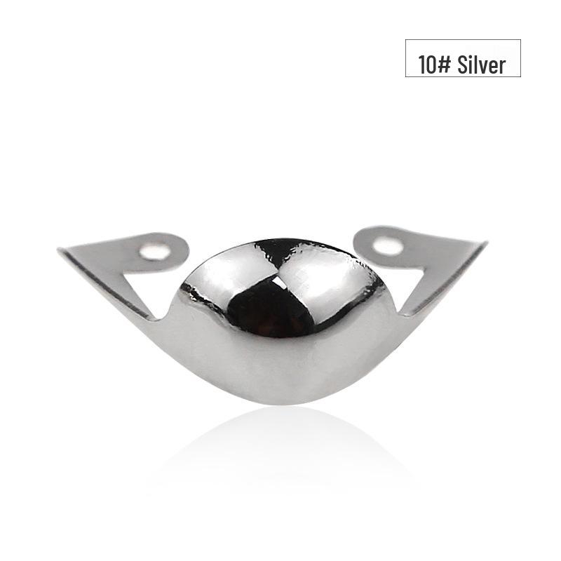 Women's Pointed Toe High Heel Protector - Leather Anti-Kick Decorative Cover with Metal Cap for Shoe Protection.