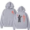 Forward Observations Group Graphic Hoodie Male Vintage Black Streetwear Skeleton Graphic Hoodies Gothic Oversized Sweatshirt