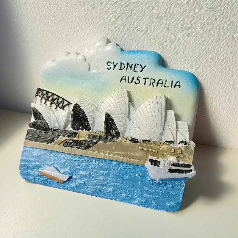 Australia & New Zealand 3D Fridge Magnet Souvenir