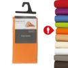 Fitted Sheet 90X190 Orange 57 Threads 100% Cotton