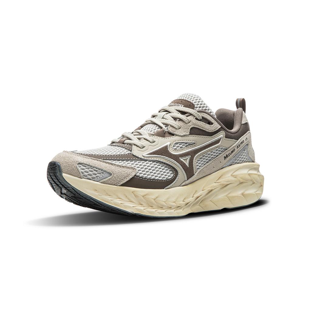 Mizuno Astro LS Retro Casual Sports Dicke Sohle Höhenverstellbar Vielseitig Farbblock Bequem Niedrig geschnitten Laufschuhe Unisex Sneaker D1GH252110