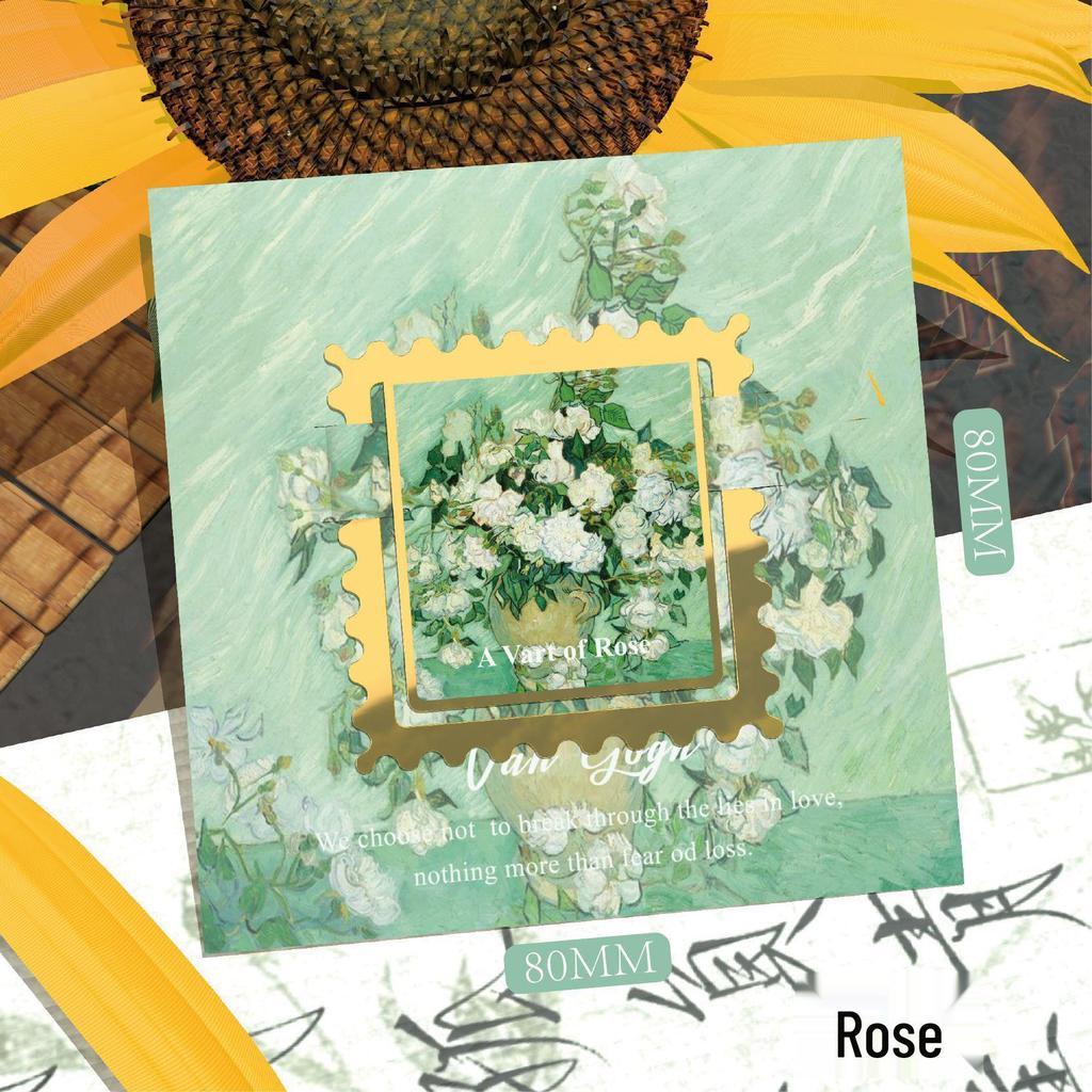 Van Gogh Ölgemälde Metall Lesezeichen - Klassischer Souvenir Clip Geschenk