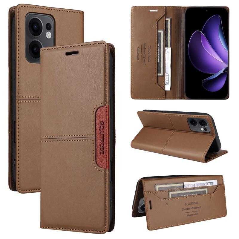 Magnetic Wallet Anti-theft Leather Case For OPPO Reno14 F Reno 14 14F 13F 13 FS 12 F Reno13 Pro 5G Holder Phone Book Flip Cover