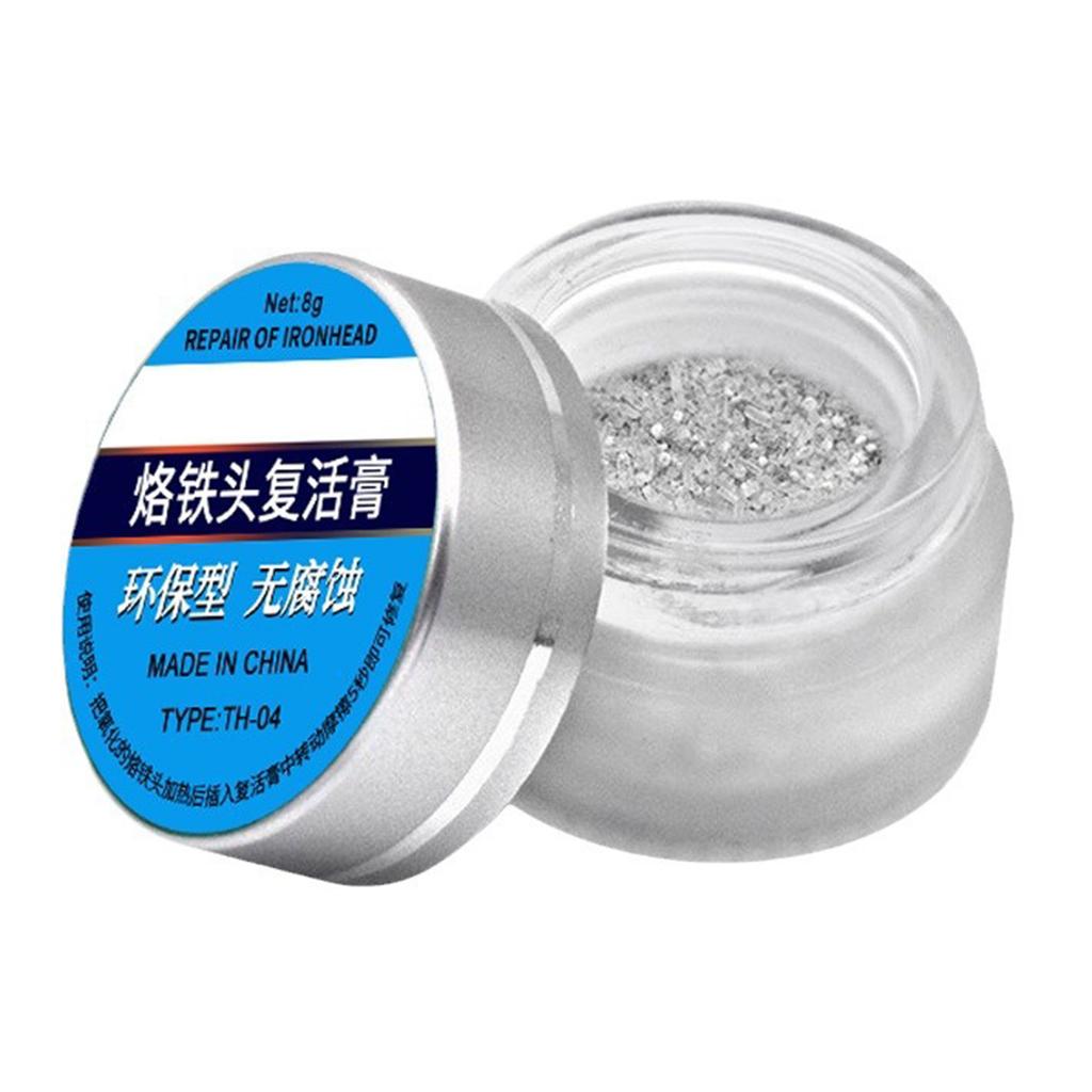 6/16/26/30g Pastas Limpiadoras de Puntas de Soldador Activadores de Estaño para Puntas de Soldador Limpiador de Óxido Agente Refrescante