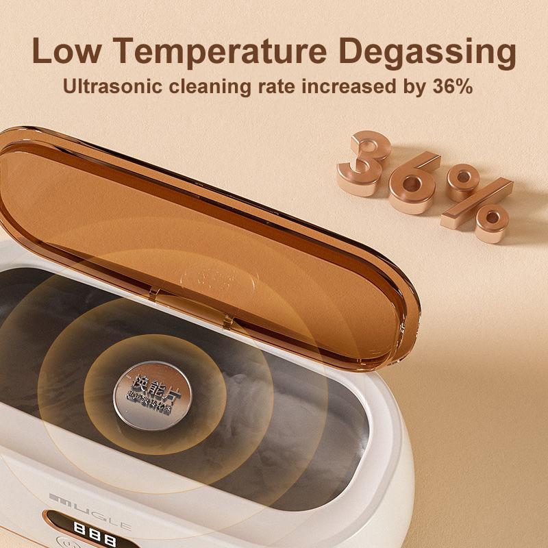 400ml Ultrasonic Cleaner Portable Washing Machine Ultrasound Bath Sonic Cleaning Devices For Stainless Steel Home Appliances