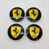 1 peça 56mm Emblema Cavalo Ferrari Emblema Calotas Centrais de Roda de Carro Capas de Aro Adesivos Para Ferrari SJ Roma F8 SF90 Acessórios