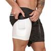 Sportshorts für Herren, Sommer, lässig, schnell trocknend, Fünf-Punkte-Hose, atmungsaktiv, Training, Fitnesshose