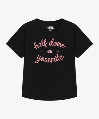 Noseupeiseu Nt7Us31J Women'S Half Dome Short Sleeve T-Shirt Black