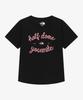 Noseupeiseu Nt7Us31J Women'S Half Dome Short Sleeve T-Shirt Black