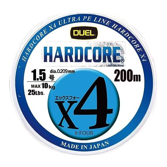 Леска для рыбалки DUEL PE Line HARDCORE