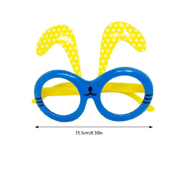 Cartoon Eyeglasses Frame Props Easters Costume Party Favors Funny Novelty Easters Party Photography Easters Eyeglasses
