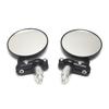 Motorcycle Handlebar Accessory Hand Rear View Side Mirrors 22mm 7/8" 1 Pair Universal