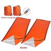Reusable Survival Sleeping Bag Waterproof Thermal Blanket Kit Emergency Sleeping Bag  Survival