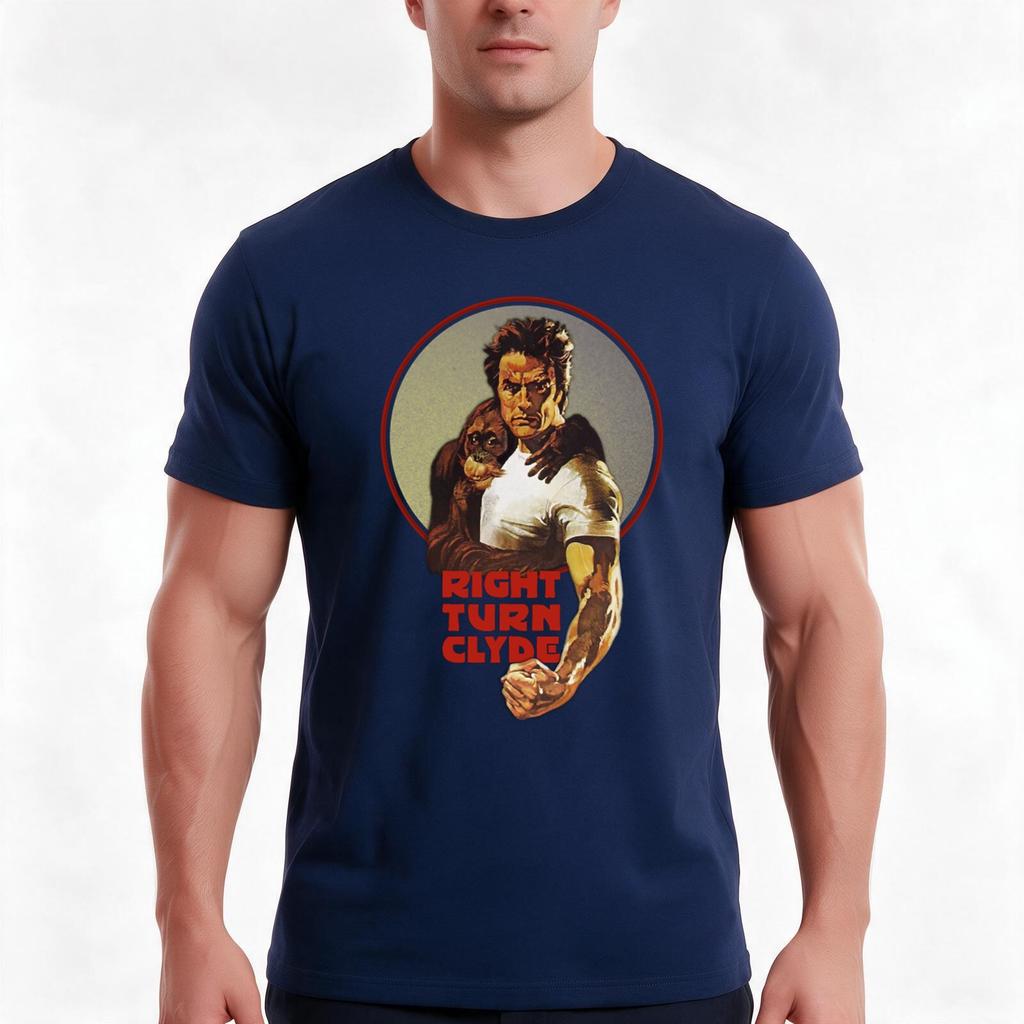 Mod3 Right Turn Clyde Tshirt Summer Casual Cotton Tee Oversized Streetwear Tops Vintage Graphic Print Unisex Unisex Unisex