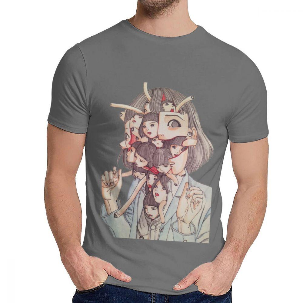 Shintaro Kago Tomie Japanese Junji Ito T Shirt Casual O Neck Anime Unisex Pure Cotton Us