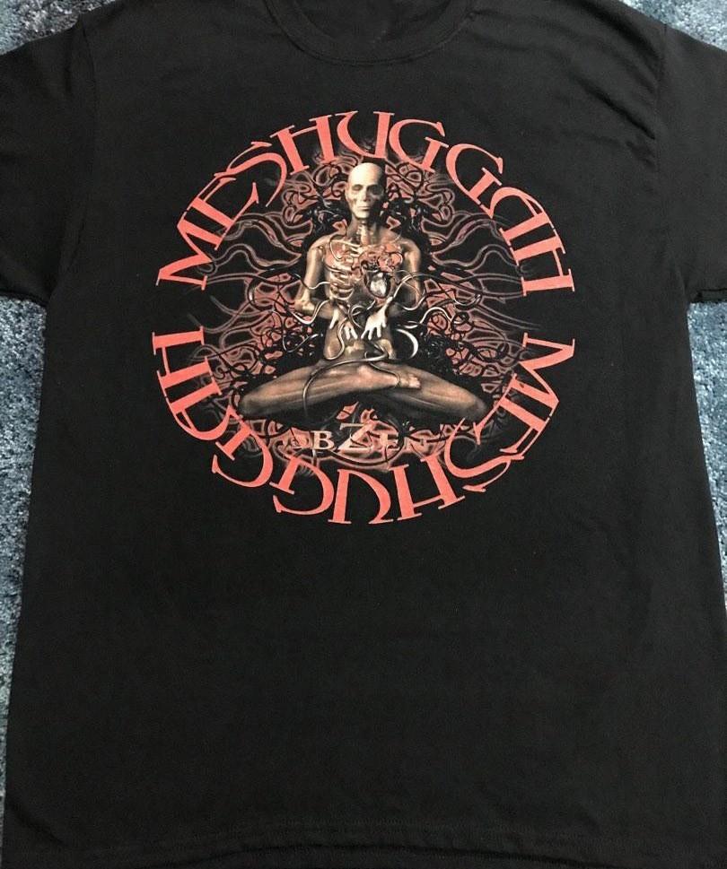 Meshuggah Obzen Redux Short Sleeve Black All Size Gift Shirt M