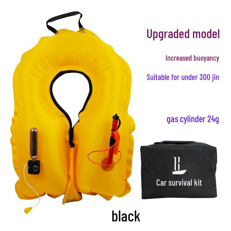 Car-Mounted Automatic Inflatable Life Vest for Adults & Children