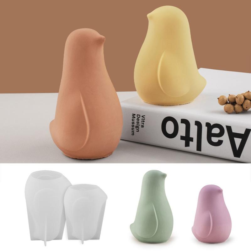 3D Vogel Silikon Kerzenform DIY Niedlicher Vogel Aromatherapie Kerze Seife Epoxidharzform Gips Herstellungswerkzeug Heimwerkerhandwerk Dekor