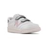 New Balance NB CT60 Low Top Toddler Shoes Silver White Pink Infant And Toddler IVCT60WP