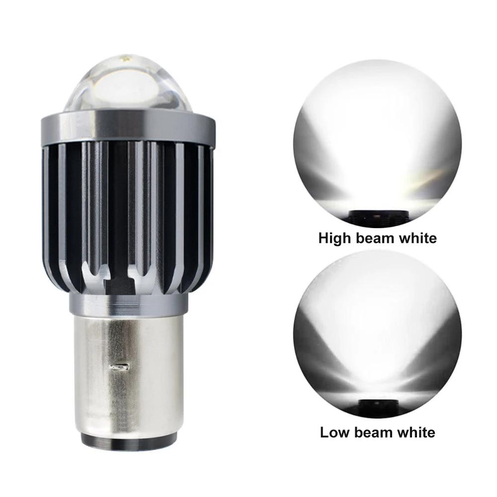 Universal Motorcycle Headlight H4 /H6 12V LED Moto High/Low Beam Led Bulbs 12000LM Super Bright Autobike Fog Lamp