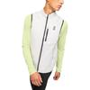 On Wetterweste Color Block Bequem Modisch Warm Laufweste Herren Westen Weiß 1MD10480462