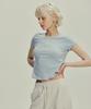 Ibanenecheu Stretch Graphic T-Shirt - Sky Blue