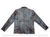 Lammleder Formell Stilvoll Mode Herren Blazer Burgunder Handgefertigt Echtes Leder
