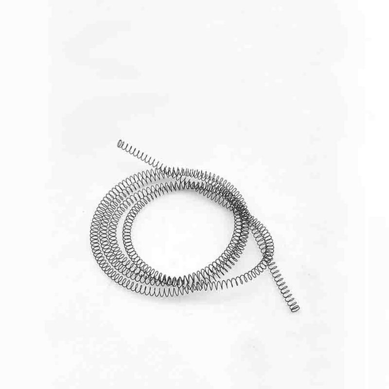 2PCS Professional Precision Coiled Compression Spring Thin Long Extension 1mm Wire Diameter 6-15mm Outer Diameter 1000mm Length 1.2mm