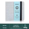 Zun Jue Portable 100% Cotton Watercolor Accordion Journal, 300g Fine Grain Fabric Book for Art Students