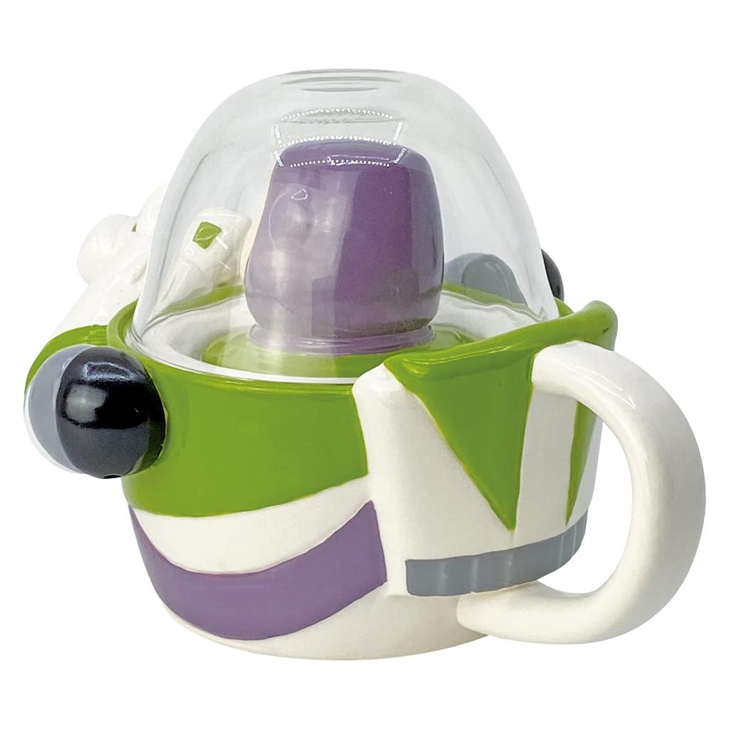 SunArt Disney Pixar Buzz Lightyear Teapot Collectible SAN3915 "Toy Story" & Cup, Approx. 240ml, Tableware,