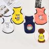 Pet Sunscreen Vest Cartoon Comfortable Breathable Good Elasticity Printing Pattern Dog Cat Clothes