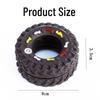 Silicone Squeaky Dental Cleaning Educational Dog Toy Tire