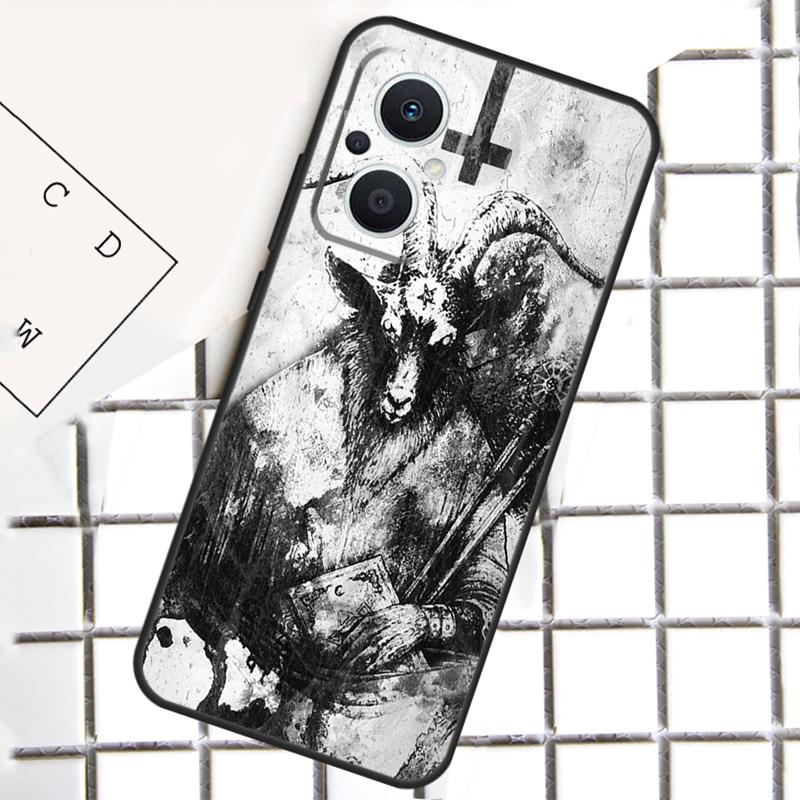 Devil Satan For OPPO Reno 13F 12F 14F 11F 10 11 12 13 14 Pro 8T 7 8 Lite OPPO Find X9 X8 X6 X5 Pro Case