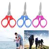 Stainless Steel Mini Cutter Foldable Camping Key Chain Fishing Pliers Scissor