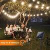 Outdoor Solar String Lights LED IP65 Waterproof Edison Bulb Retro Vintage Christmas Garland Garden Party Decoration Fairy Lamp