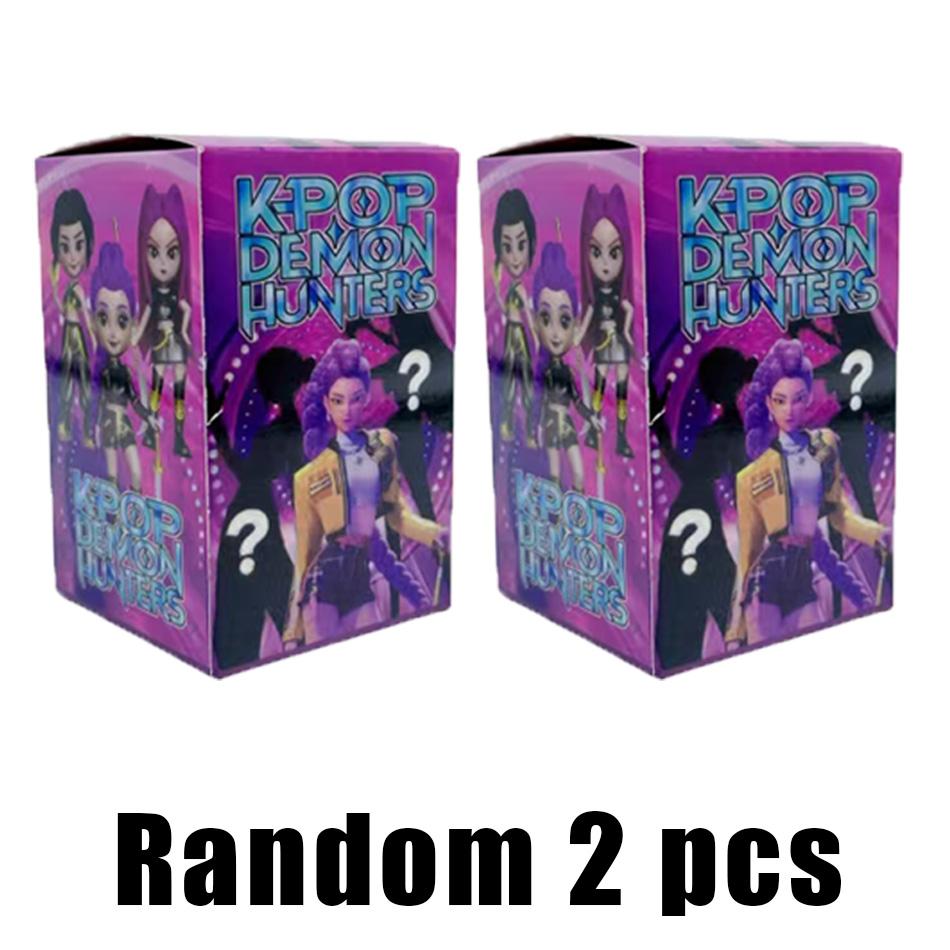 Neue Kpop Dämonenjäger Figur Spielzeug PVC Modell Cartoon Gaming Zubehör Schreibtischdekoration Sammlerpuppe Für Kinder Geschenk