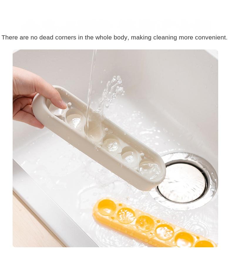 Ice Cube Tray Food Grade Silicone Ice Grid Mold Household with Lid   Candy Bar Kitchen Gadgets In Summer