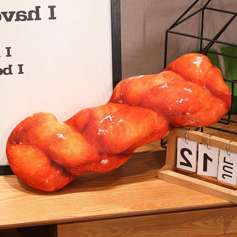 

Deep Dough Fried Sticks Plush Toys Pillow Cushion Ornament Christmas Xmas Gift Twist,20cm