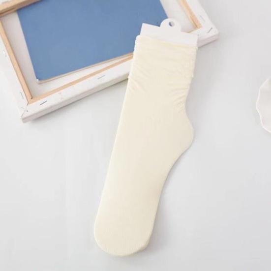3 Women's Breathable Ice Silk Socks Pairs Crew Socks Ladies Calf