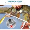 1/2Pcs Stainless Steel Unhooking Device Fish Clamp Clip Catch Remover Plier Fishing Hook Tool Fish Tackle Control Fish Pliers
